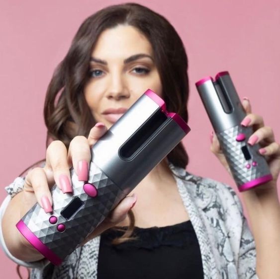 THE ULTIMATE HAIR GAME-CHANGER: THE RECHARGEABLE AUTOMATIC HAIR CURLER